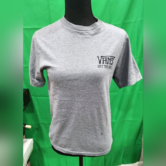 Brand new vans womans size medium Gray tiger tshirt skater cali punk - Picture 2 of 9